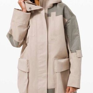 Lululemon Gathering Storm Long Jacket SZ 4